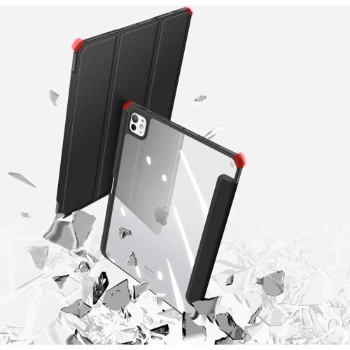 Etui Dux Ducis Toby z klapką i podstawką do Apple iPad Pro 11" 2024 czarne