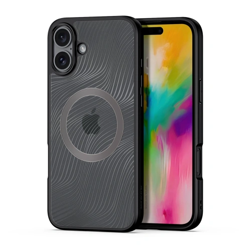 Etui Dux Ducis Aimo Mag do Apple iPhone 16 Plus czarne