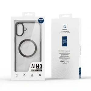 Etui Dux Ducis Aimo Mag pentru Apple iPhone 16 Plus negru