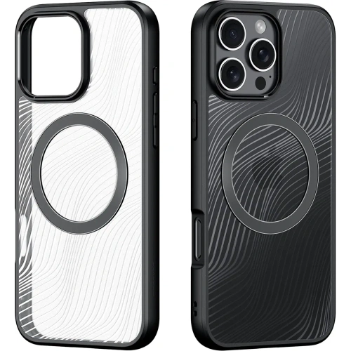 Etui Dux Ducis Aimo Mag do Apple iPhone 16 Pro czarne