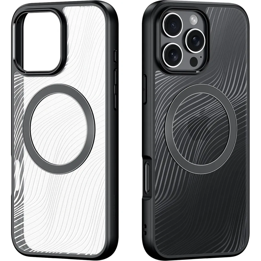 Etui Dux Ducis Aimo Mag do Apple iPhone 16 Pro czarne