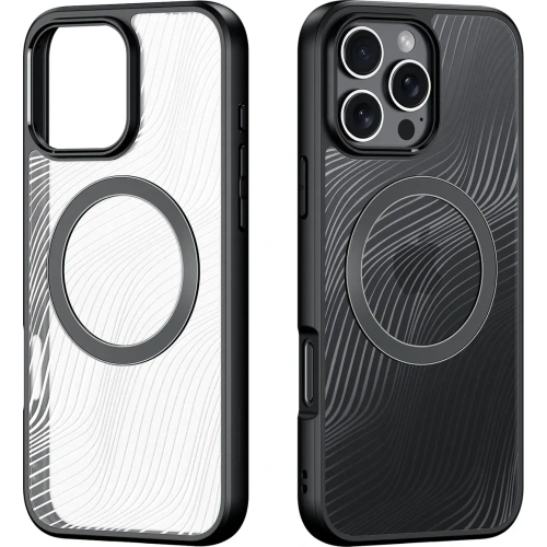 Etui Dux Ducis Aimo Mag do Apple iPhone 16 Pro Max czarne