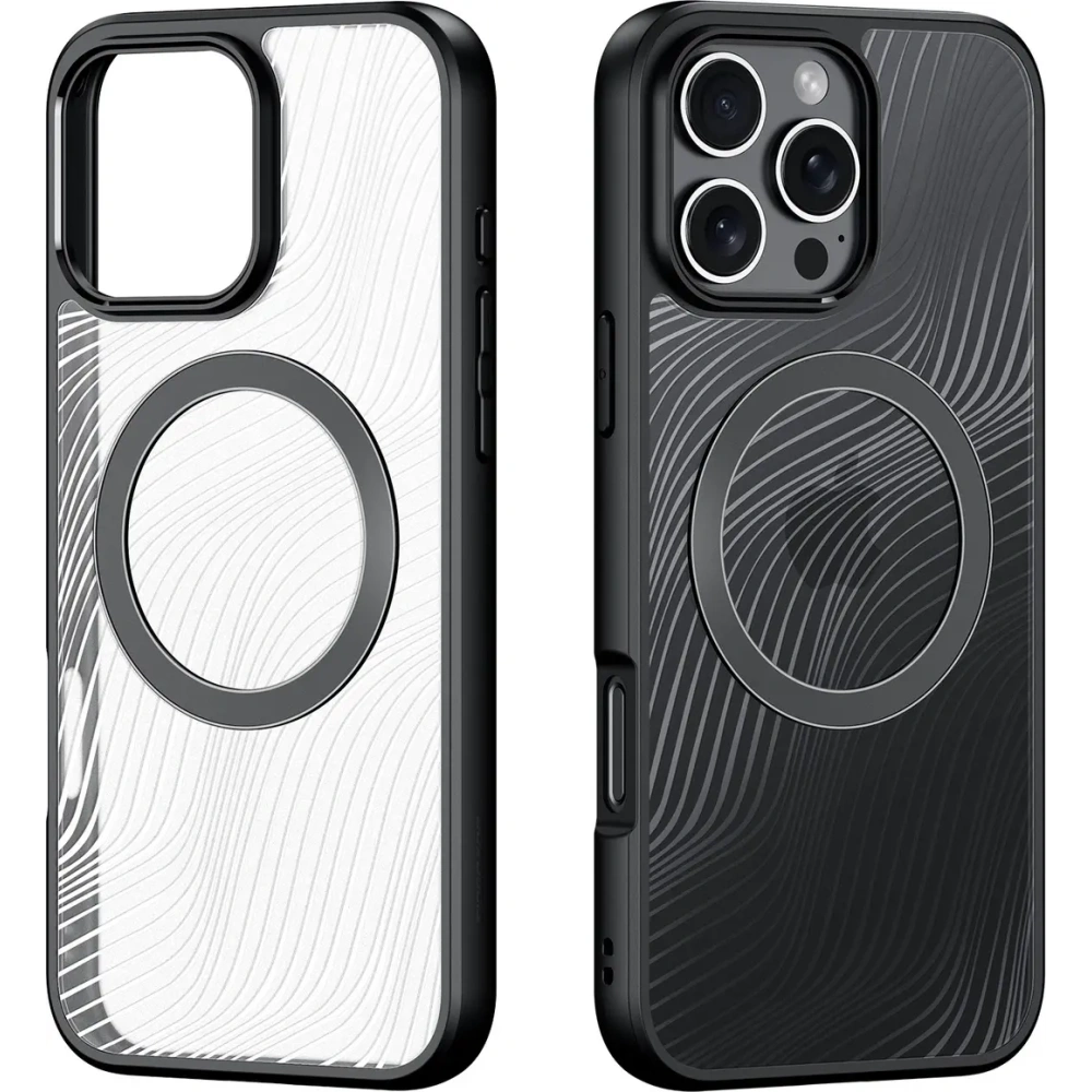 Etui Dux Ducis Aimo Mag do Apple iPhone 16 Pro Max czarne