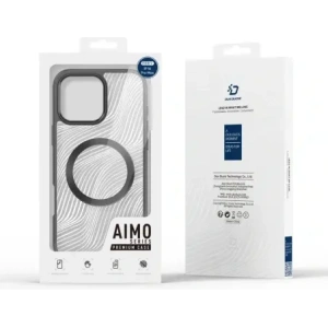 Etui Dux Ducis Aimo Mag pentru Apple iPhone 16 Pro Max negru