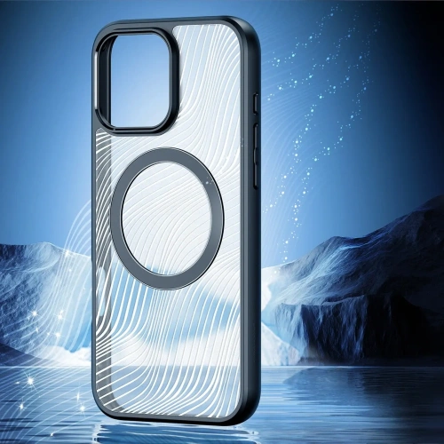 Etui Dux Ducis Aimo Mag do Apple iPhone 16 Pro Max czarne