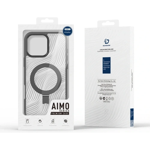 Etui Dux Ducis Aimo Mag do Apple iPhone 16 Pro czarne