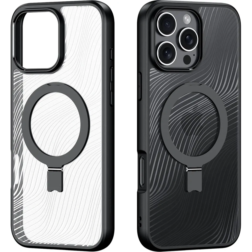 Etui Dux Ducis Aimo Mag do Apple iPhone 16 Pro Max czarne