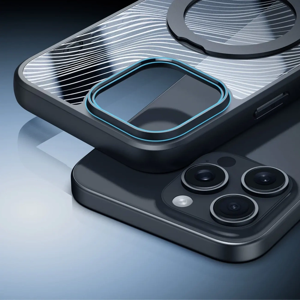 Etui Dux Ducis Aimo Mag do Apple iPhone 16 Pro Max czarne