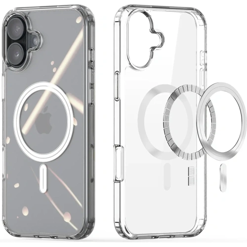 Etui Dux Ducis Clin Mag do Apple iPhone 16 przezroczyste