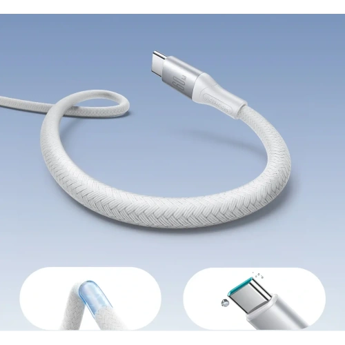 Kabel Joyroom S-A28 Flash Series USB-C / USB-C 60W 2m biały