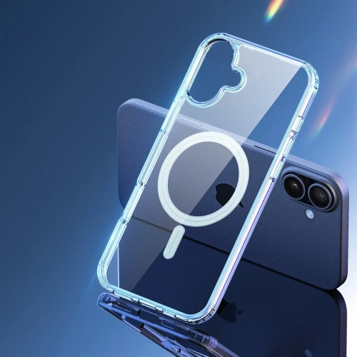 Etui Dux Ducis Clin Mag do Apple iPhone 16 przezroczyste