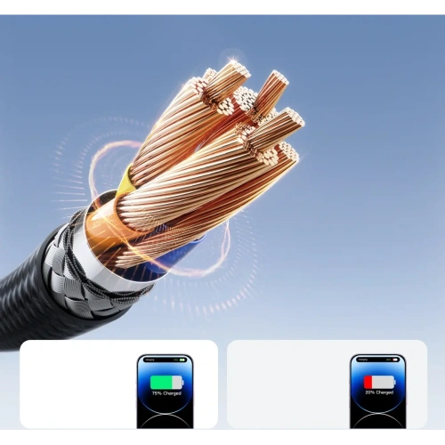 Kabel Joyroom S-A28 Flash Series USB-C / Lightning 30W 2m czarny