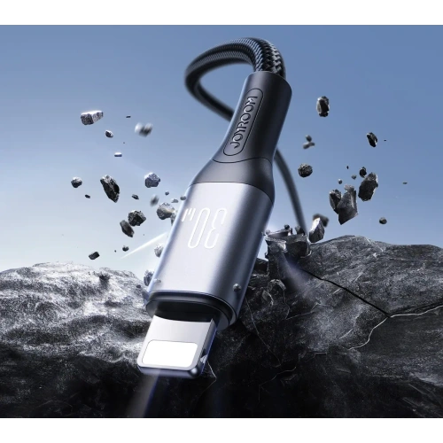 Kabel Joyroom S-A28 Flash Series USB-C / Lightning 30W 2m czarny