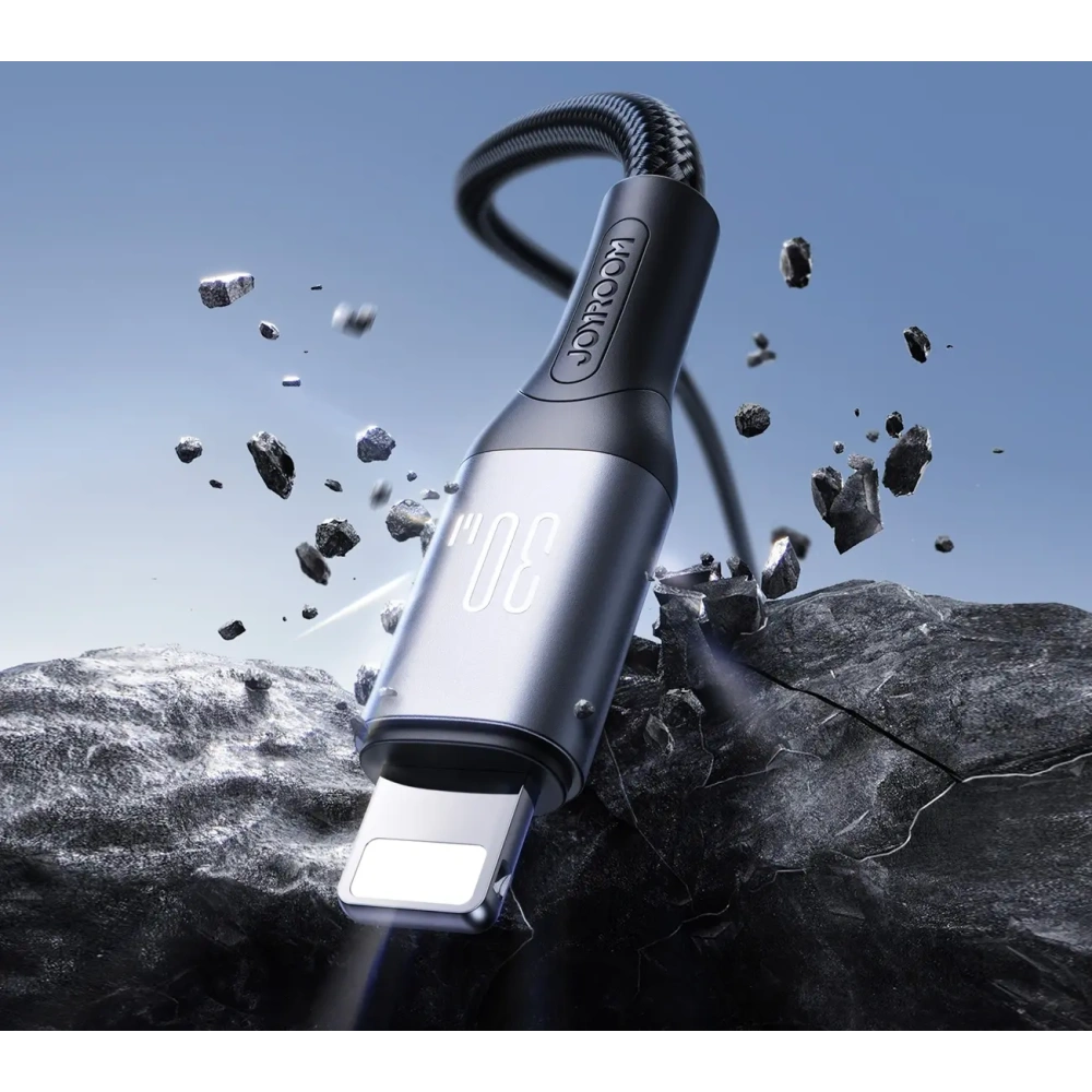 Kabel Joyroom S-A28 Flash Series USB-C / Lightning 30W 2m czarny