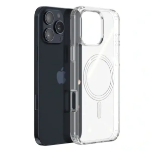 Etui Dux Ducis Clin Mag pentru Apple iPhone 16 Pro transparent