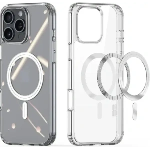 Etui Dux Ducis Clin Mag pentru Apple iPhone 16 Pro transparent