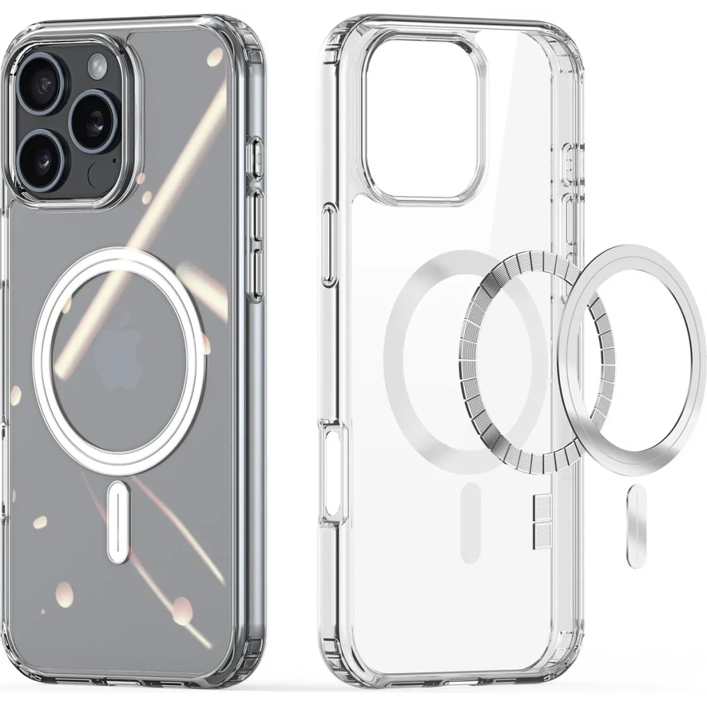 Etui Dux Ducis Clin Mag do Apple iPhone 16 Pro przezroczyste