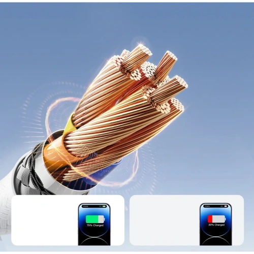 Kabel Joyroom S-A28 Flash Series USB-C / Lightning 30W 2m biały