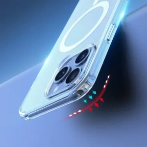 Etui Dux Ducis Clin Mag pentru Apple iPhone 16 Pro transparent
