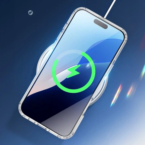 Etui Dux Ducis Clin Mag do Apple iPhone 16 Pro przezroczyste