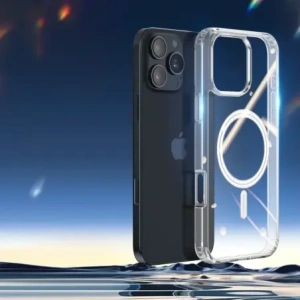 Etui Dux Ducis Clin Mag pentru Apple iPhone 16 Pro Max transparent