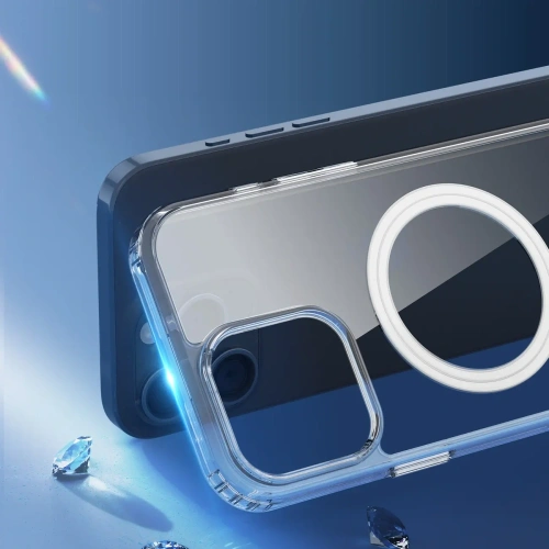 Etui Dux Ducis Clin Mag do Apple iPhone 16 Pro Max przezroczyste