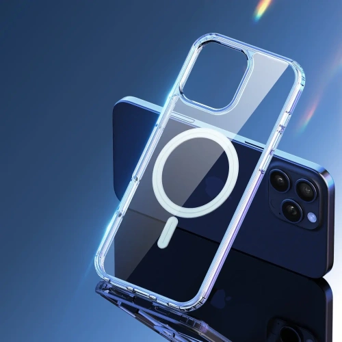 Etui Dux Ducis Clin Mag do Apple iPhone 16 Pro Max przezroczyste