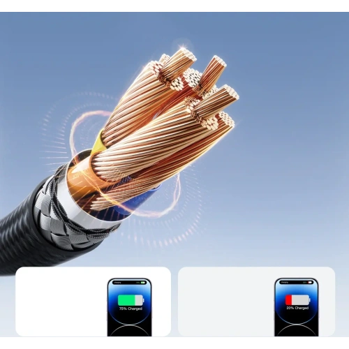 Kabel Joyroom S-A28 Flash Series USB-A / Lightning 3A 2m czarny