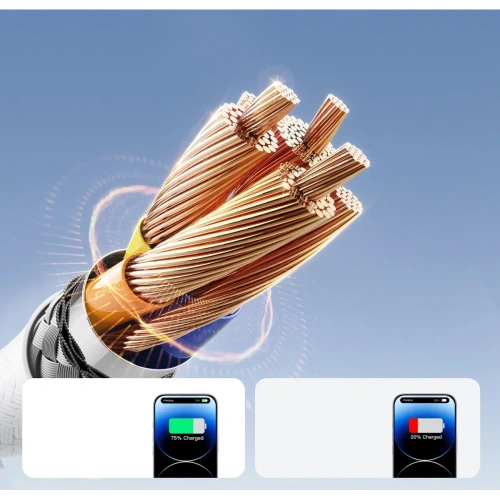 Kabel Joyroom S-A28 Flash Series USB-A / Lightning 3A 2m biały