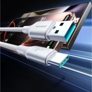 Kabel Joyroom S-A28 Flash Series USB-A / USB-C 3A 1m biały