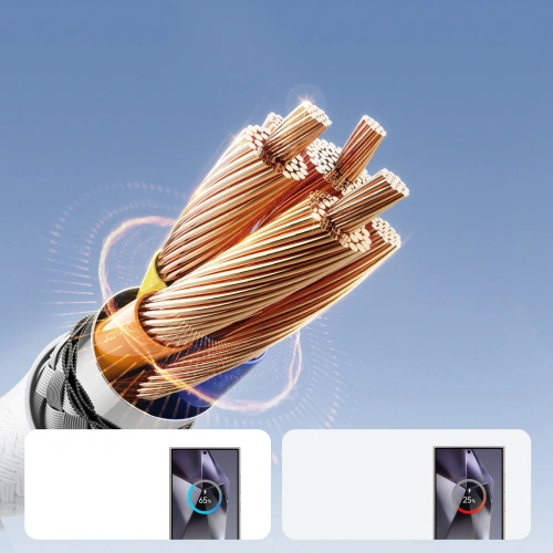 Kabel Joyroom S-A28 Flash Series USB-A / USB-C 3A 1m biały