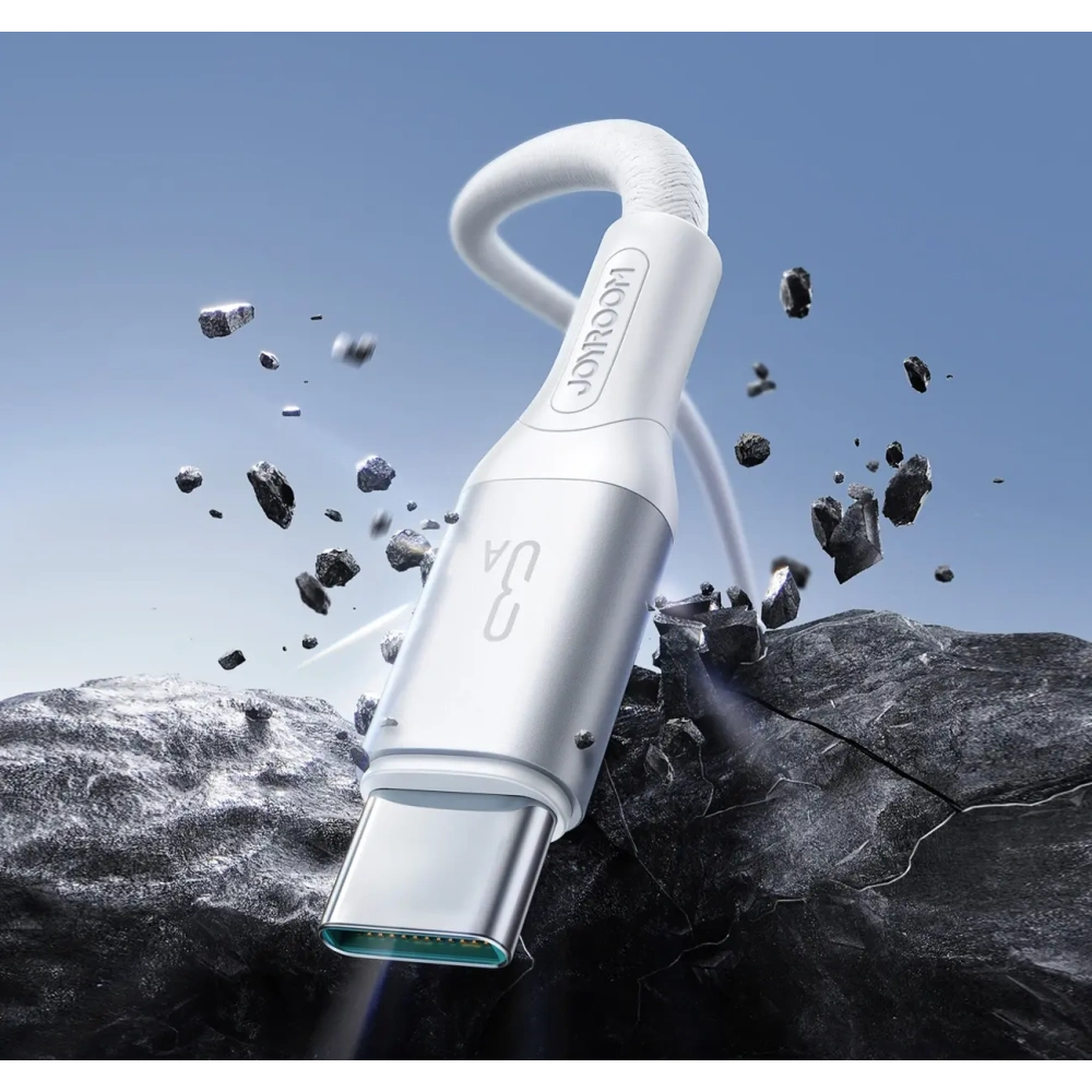 Kabel Joyroom S-A28 Flash Series USB-A / USB-C 3A 2m biały