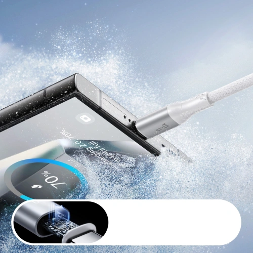 Kabel Joyroom S-A28 Flash Series USB-A / USB-C 3A 2m biały