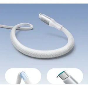 Kabel Joyroom S-A28 Flash Series USB-A / USB-C 3A 2m biały