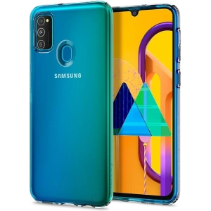 Wholesale Spigen Liquid Crystal Samsung Galaxy M21 Crystal Clear - SPN1186CL - {ean13} - Hurt