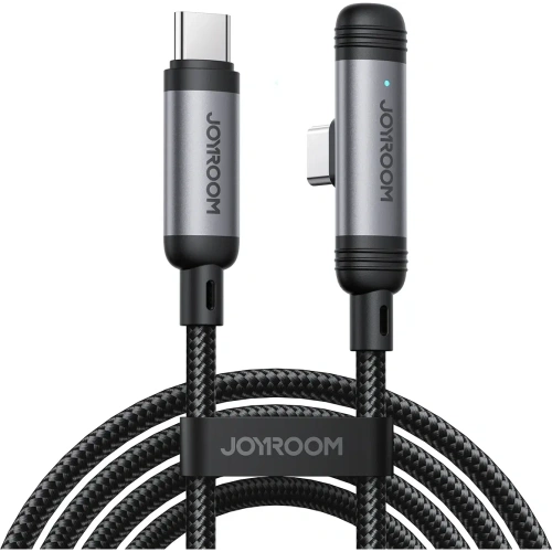 Kabel Joyroom S-A56 EnjoyX Series 90° USB-C / USB-C 60W 1.2m czarny