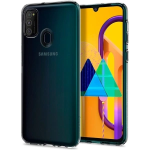 Wholesale Spigen Liquid Crystal Samsung Galaxy M21 Crystal Clear - SPN1186CL - {ean13} - Hurt