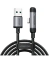 Kabel Joyroom S-A56 EnjoyX Series 90° USB-A / USB-C 3A 1.2m czarny
