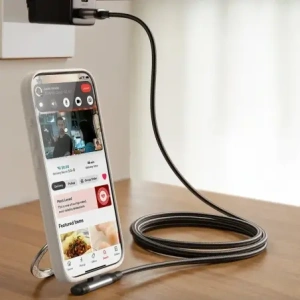 Kabel Joyroom S-A56 EnjoyX Series 90° USB-A / USB-C 3A 1.2m czarny