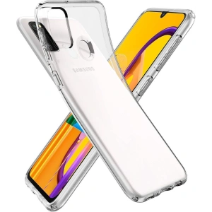 Wholesale Spigen Liquid Crystal Samsung Galaxy M21 Crystal Clear - SPN1186CL - {ean13} - Hurt