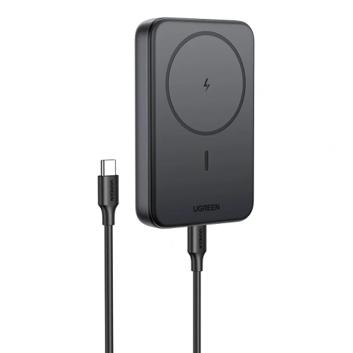 Powerbank magnetyczny 10000mAh UGREEN PB763 Qi2 USB-C 20W (czarny)