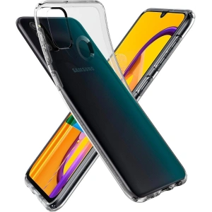 Wholesale Spigen Liquid Crystal Samsung Galaxy M21 Crystal Clear - SPN1186CL - {ean13} - Hurt