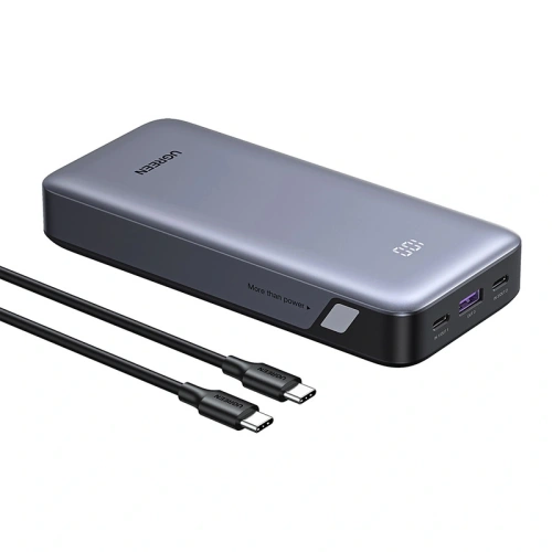 Powerbank UGREEN PB532 20000mAh USB-A, 2xUSB-C 30W szary