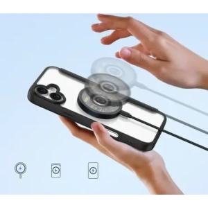 Etui z klapką Dux Ducis Skin X Pro do Apple iPhone 16 MagSafe czarne