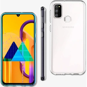 Wholesale Spigen Liquid Crystal Samsung Galaxy M21 Crystal Clear - SPN1186CL - {ean13} - Hurt