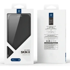 Etui z klapką Dux Ducis Skin X Pro do Apple iPhone 16 MagSafe czarne