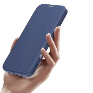 Etui z klapką Dux Ducis Skin X Pro do Apple iPhone 16 MagSafe niebieskie