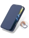 Etui z klapką Dux Ducis Skin X Pro do Apple iPhone 16 MagSafe niebieskie
