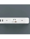 Ładowarka sieciowa GaN Dudao A30EUL 30W USB-A, USB-C + kabel USB-C / Lightning biała