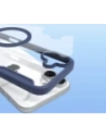 Etui z klapką Dux Ducis Skin X Pro do Apple iPhone 16 MagSafe niebieskie